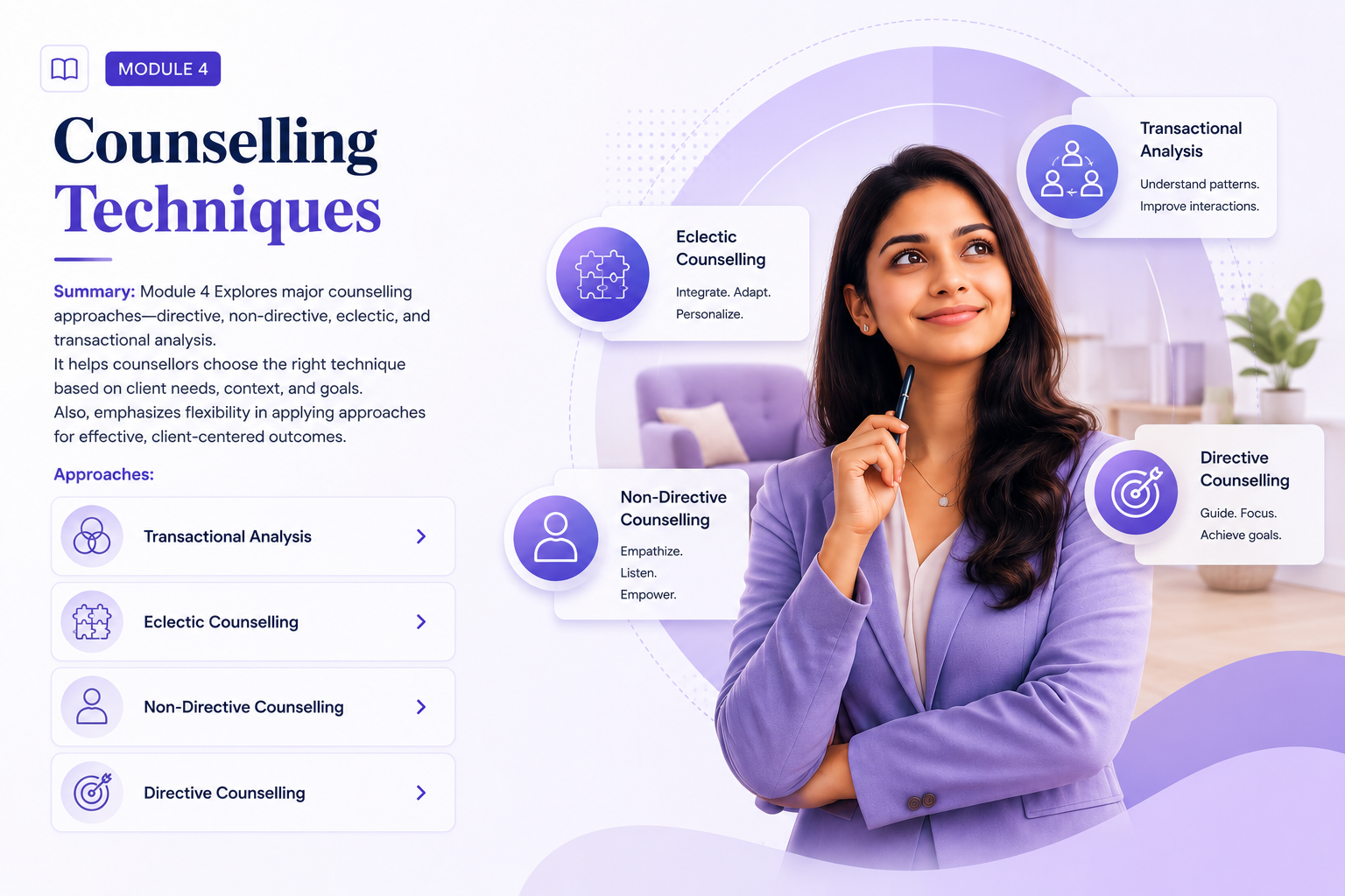 Module 4 : Counselling Techniques 